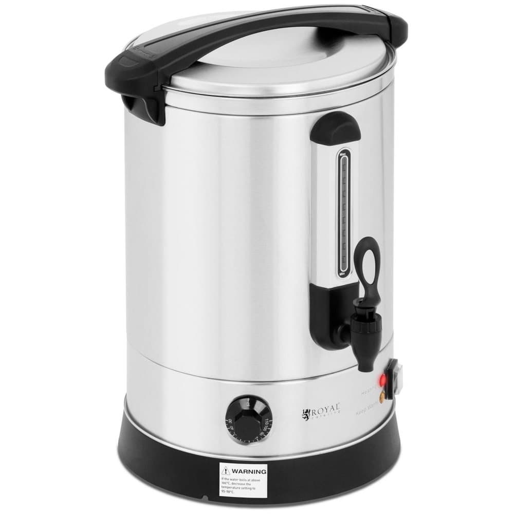 Royal Catering Varmvattendispenser - 14,5 L - 2500 W - Dubbla väggar