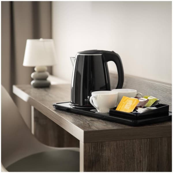 Royal Catering Vattenkokare - Kaffe- och testation - 1,2 L - 1800 W - Sladdlös