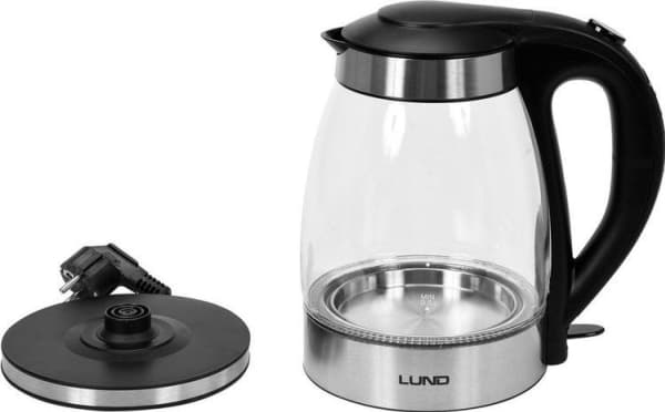 Vannkoker Yato LUND ELEKTRISK GLASSKANTEL LED 1,8L