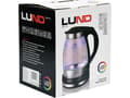 Miniatyrbilde 4 av 5: LUND ELEKTRISK KETTEL GLASS LED 1,8L TEMPERATURREGULERING