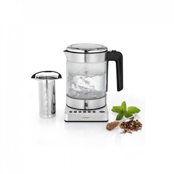 WMF Vario Kitchenminis vattenkokare i rostfritt stål - 1L - 1900W - 5 temperaturnivåer - Anti-kalkfilter