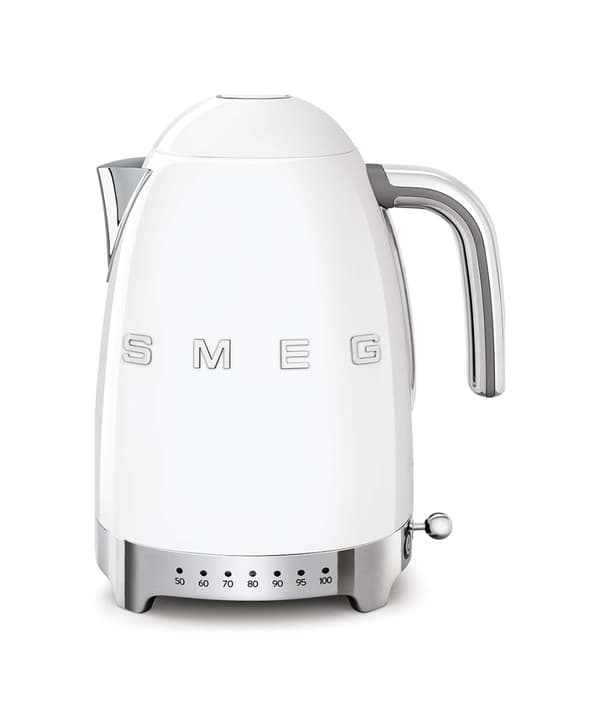 Smeg elkedel med variabel temperatur - hvid glans