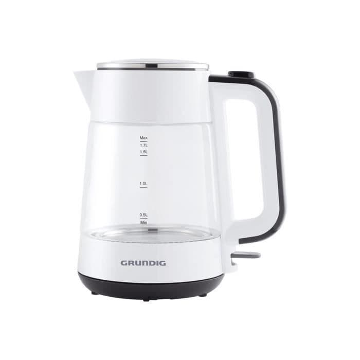 Grundig WK 5860 Vattenkokare 1,7 liter 2400 Watt vit-svart