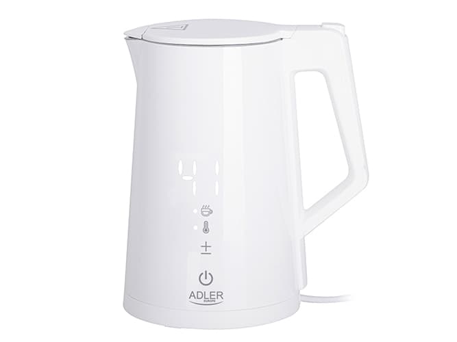 ADLER AD 1345W ELEKTRISK VATTENKOKARE VIT