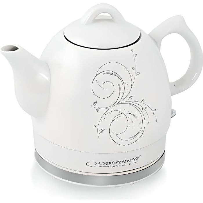 Elektrisk vattenkokare Alamere EKK010E 1350 W 1,2 l Vit