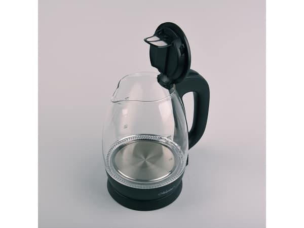 Feel Maestro MR-063 black, 1,7 l, 2200 W, Sort, Glass, Vannivåindikator, Overopphetingsbeskyttelse
