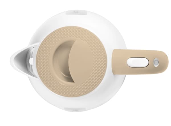 Concept RK2331, 1,7 l, 2200 W, Beige, Hvit, Plast, Vannivåindikator, Overopphetingsbeskyttelse