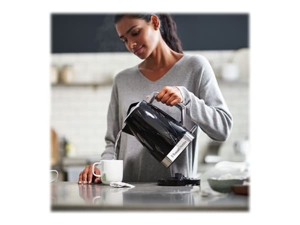 Russell Hobbs Structure 28081-70 - Kjele - 1.7 liter - 2.4 kW - gloss black with stainless steel accents