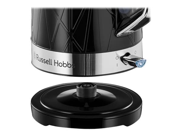 Russell Hobbs Structure 28081-70 - Kjele - 1.7 liter - 2.4 kW - gloss black with stainless steel accents