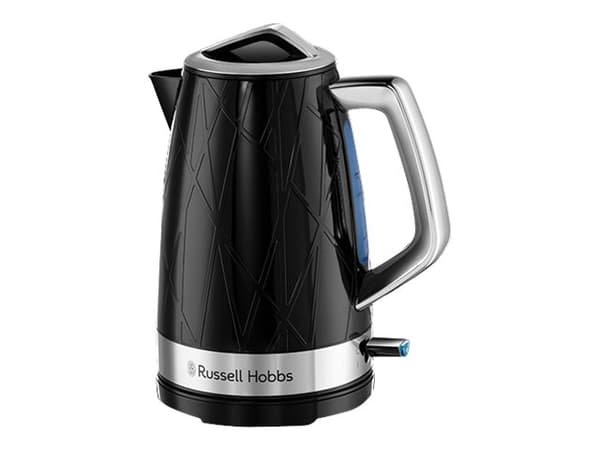 Russell Hobbs Structure 28081-70 - Kjele - 1.7 liter - 2.4 kW - gloss black with stainless steel accents