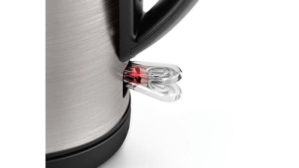 Bosch TWK3P420 vattenkokare 1,7 L 2400 W Svart, Rostfritt stål