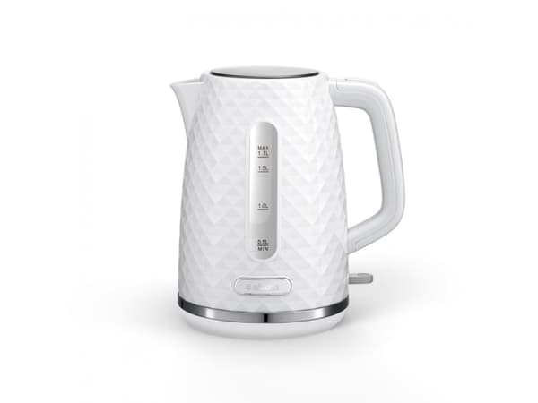 ELDOM C280B ELLI, 1,7 l, 2200 W, Hvit, Vannivåindikator, Overopphetingsbeskyttelse, Trådløs
