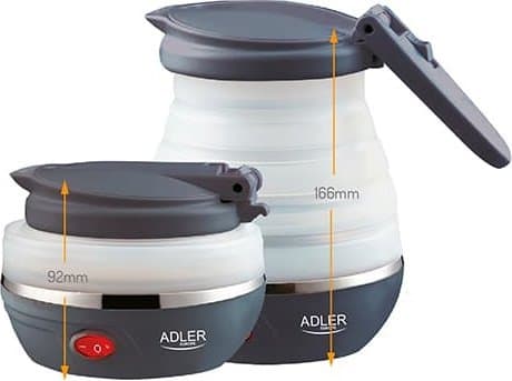 Adler AD 1370UK Kiselsyre 0,6 l - turist - Vedlegg Va