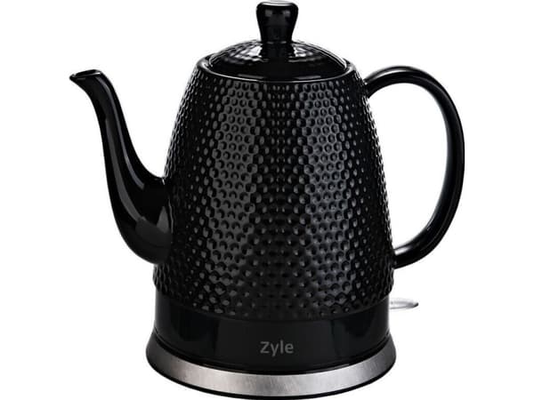 Keraaminen vedenkeitin Zyle ZY17KWS, tilavuus 1,5 l, musta