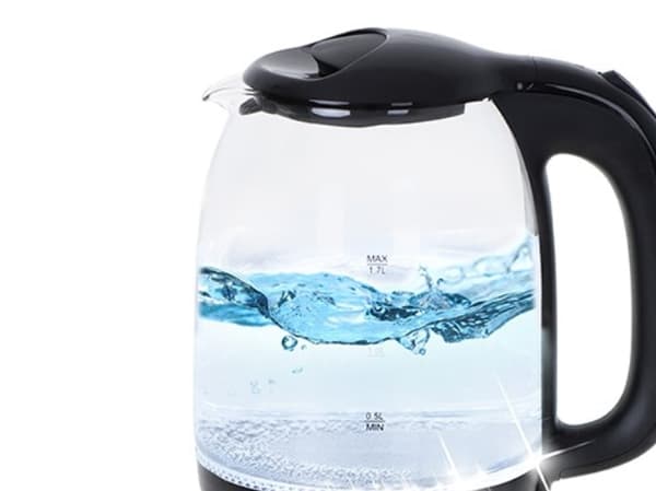 Mesko vannkoker Mesko MS 1302b vannkoker, glass, 1,7 L, svart