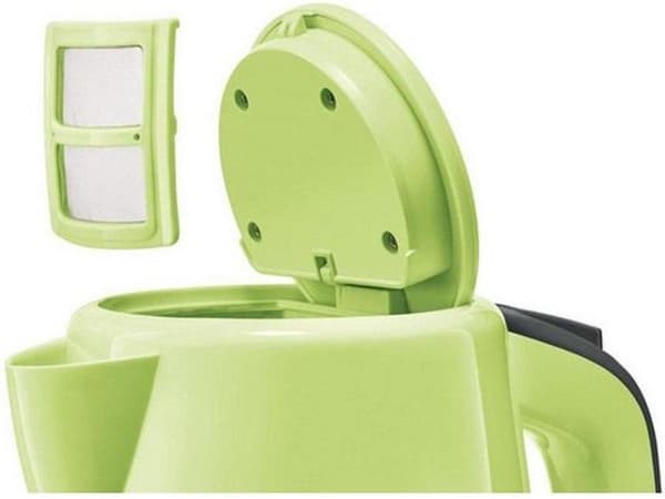 Bosch TWK7506 vedenkeitin 1,7 L 2200 W Musta, Vihreä