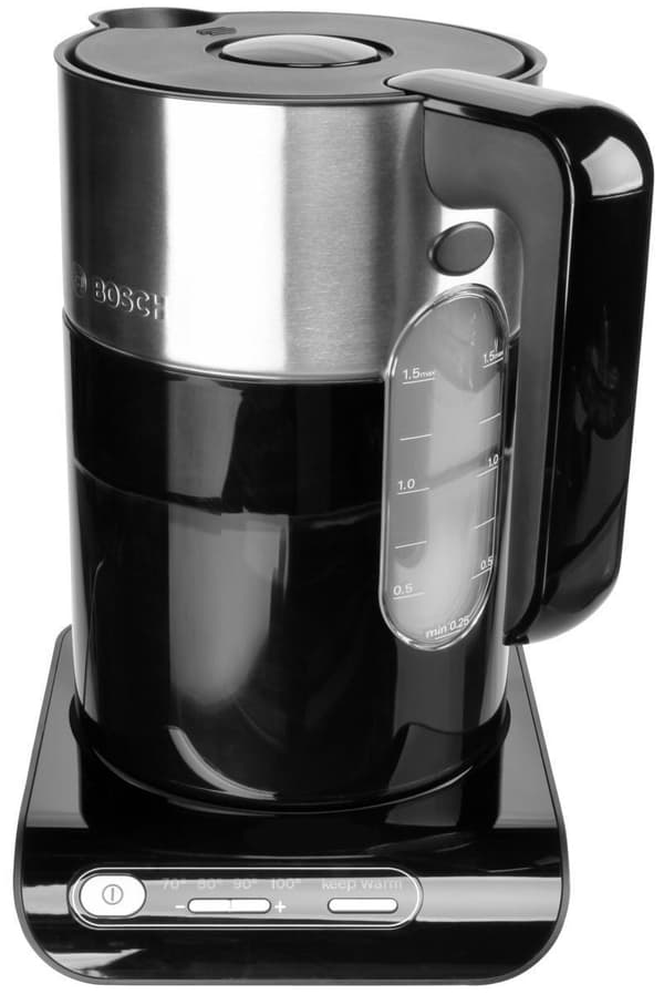 Bosch TWK8613 vedenkeitin 1,5 L 2400 W Musta