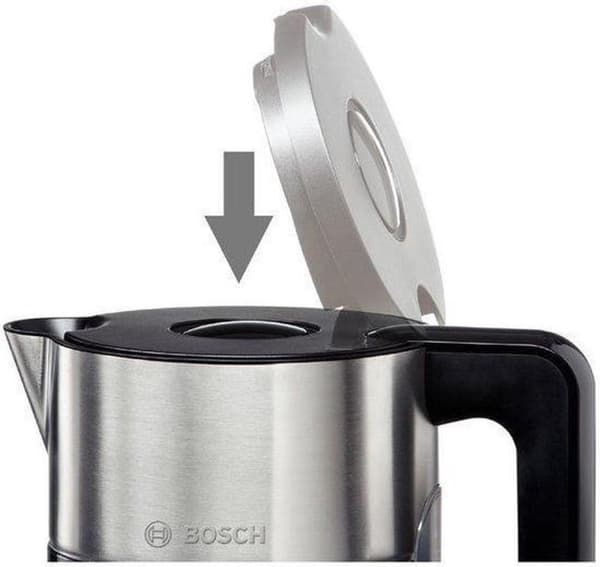 Bosch TWK8613 vedenkeitin 1,5 L 2400 W Musta