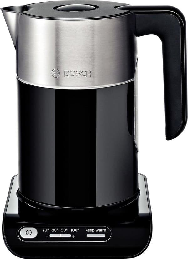 Bosch TWK8613 vedenkeitin 1,5 L 2400 W Musta