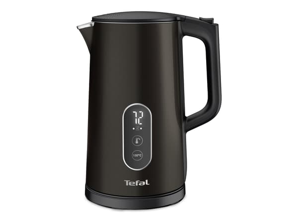 Tefal Digit KI831E10, 1,7 L, Musta, Ruostumaton teräs, Säädettävä termostaatti, Veden tason ilmaisin, Pidä lämpimänä-toiminto