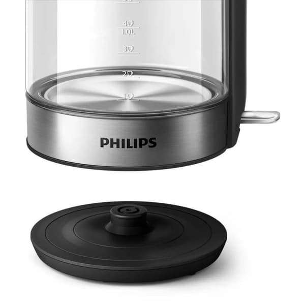 Philips HD9339/80 Series 5000 glasvattenkokare 1,7L 2200W rostfritt stål/svart