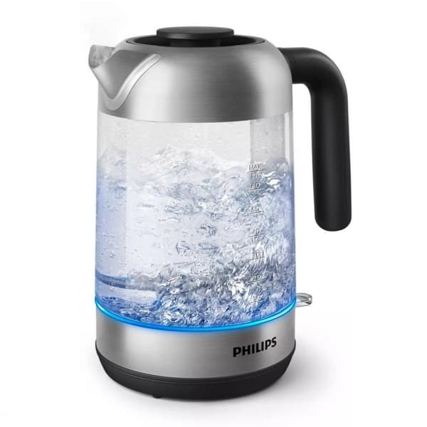 Philips HD9339/80 Series 5000 glasvattenkokare 1,7L 2200W rostfritt stål/svart