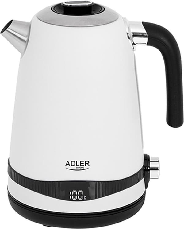 Adler AD 1295w Elkedel 1,7 l Hvid