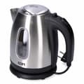 Miniatyrbild 3 av 8: Vattenkokare EDM 07656 Kettle Svart Rostfritt stål 2200 W 1,7 L