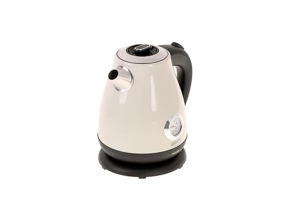 Camry | Kettle with a thermometer | CR 1344 | Electric | 2200 W | 1.7 L | Stainless steel | 360° rotational base | Cream