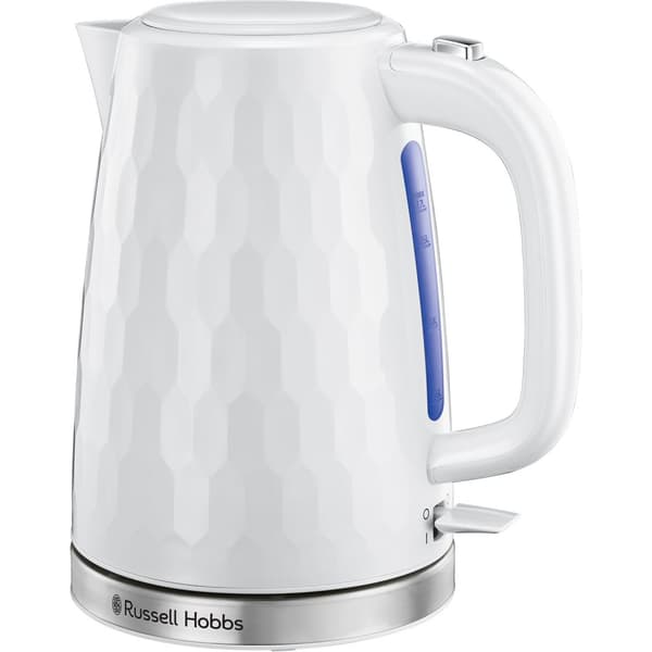 Russell Hobbs Vattenkokare 2605070 Honeycomb Kedel Hvid
