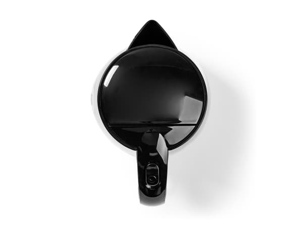 Nedis KAWK130EBK, 1,7 l, 2200 W, Svart, Plast, Vattennivå indikator, Sladdlös