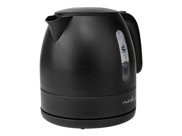 Nedis - Vattenkokare - 1 liter - 2.2 kW - matt black