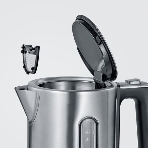 Severin WK3418 Vattenkokare 1,7L 3000W Rostfritt stål/svart