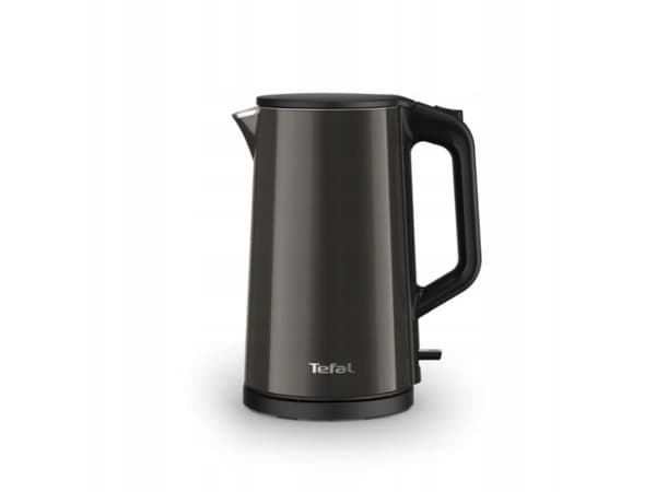 TEFAL | Virdulys | KI583E10 | Elektrinis | 2000 W | 1,7 l | Nerūdijantis plienas | 360° sukamasis pagrindas | Juodas