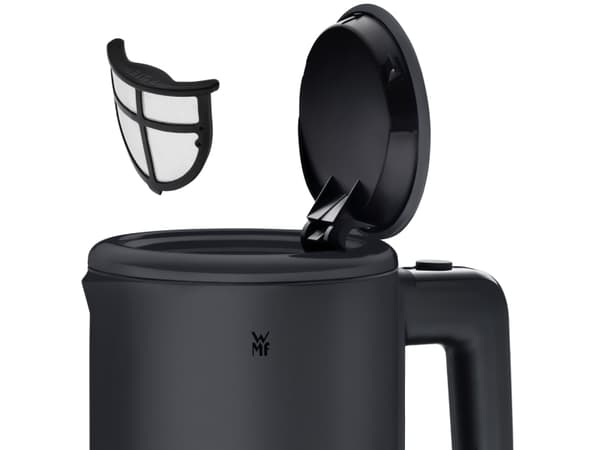 WMF KITCHENminis 0413140071, 0,8 l, 1800 W, Sort, Rustfritt stål, Vannivåindikator, Overopphetingsbeskyttelse