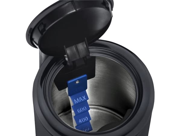 WMF KITCHENminis 0413140071, 0,8 l, 1800 W, Sort, Rustfritt stål, Vannivåindikator, Overopphetingsbeskyttelse