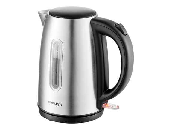 Concept RK3320, 1,7 l, 2200 W, Rustfritt stål, Rustfritt stål, Vannivåindikator, Overopphetingsbeskyttelse