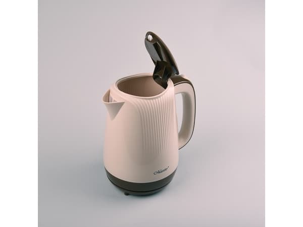 Feel-Maestro MR042 beige, 1,7 L, 2200 W, Beige, Ruskea, Muovi, Veden tason ilmaisin, Ylikuumenemissuoja