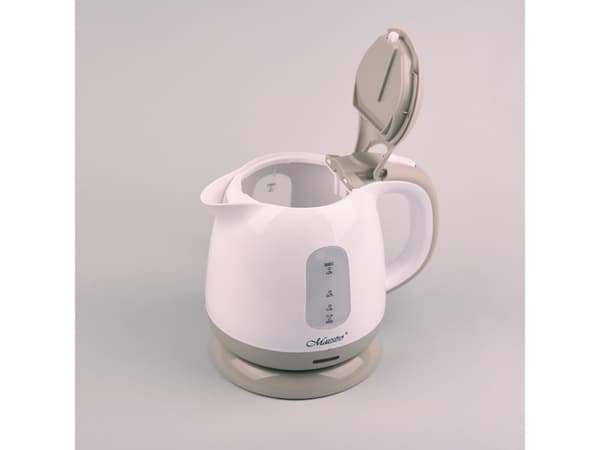 Feel Maestro MR012 beige, 1 l, 1100 W, Brun, Vit, Plast, Vattennivå indikator, Överhettningsskydd
