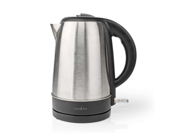 Nedis KAWK340EAL, 1,7 L, 2200 W, Alumiini, Lajittelu, Ruostumaton teräslevy