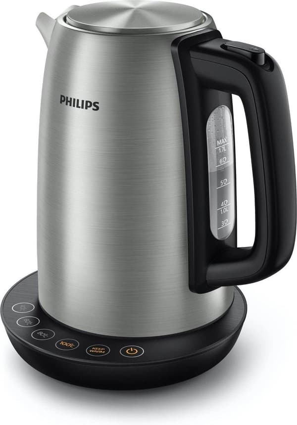 Philips Avance Collection HD9359/90 elkedel 1,7 L 2200 W Sort, metallisk