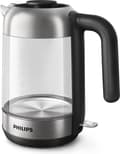 Miniatyrbild 3 av 7: Philips 5000 series HD9339/80 vattenkokare 1,7 L 2200 W Svart, Rostfritt stål, Transparent