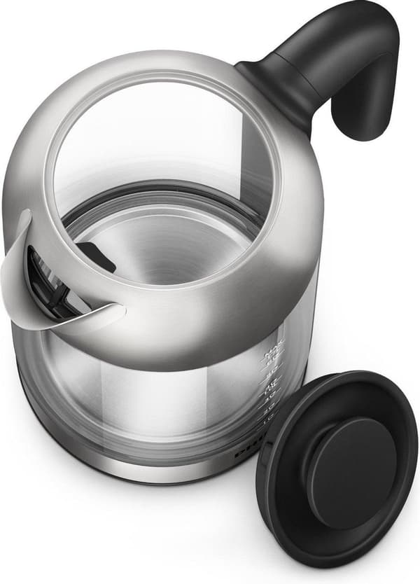 Philips 5000 series HD9339/80 vattenkokare 1,7 L 2200 W Svart, Rostfritt stål, Transparent