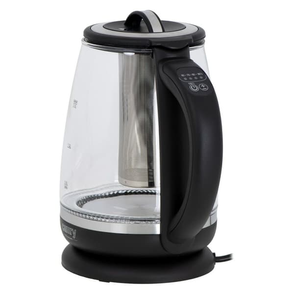 Vattenkokare Adler CR 1290 Svart Glas 2200 W 2 L