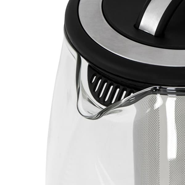 Vattenkokare Adler CR 1290 Svart Glas 2200 W 2 L