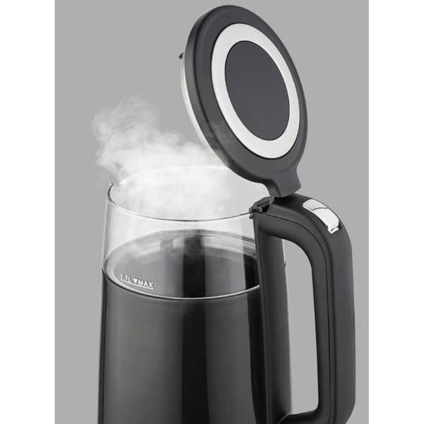 Vattenkokare Feel Maestro MR-049 Svart Transparent Glas Borosilikatglas 2200 W 1,7 L