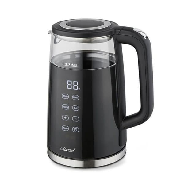 Vattenkokare Feel Maestro MR-049 Svart Transparent Glas Borosilikatglas 2200 W 1,7 L