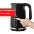 Miniatyrbild 8 av 8: Vattenkokare Feel Maestro MR-049 Svart Transparent 2200 W 1,7 L