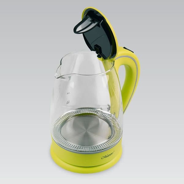 Vattenkokare Feel Maestro MR-064 Grön Transparent Glas 2000 W 1,7 L