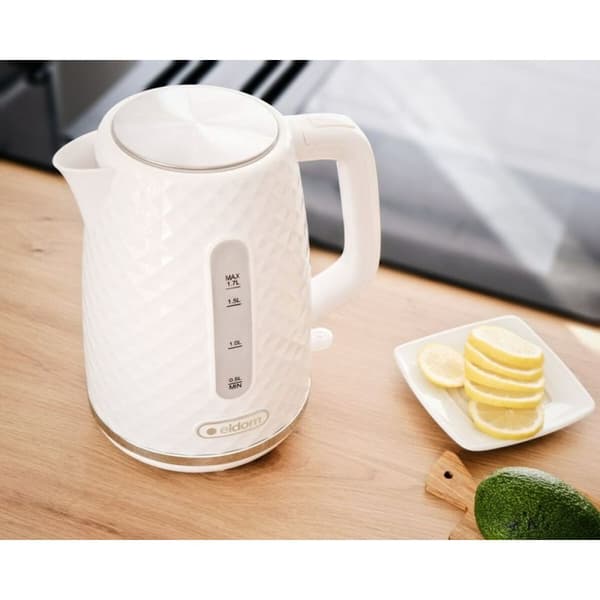 Vedenkeitin Eldom ELLI Valkoinen Muovinen 2200 W